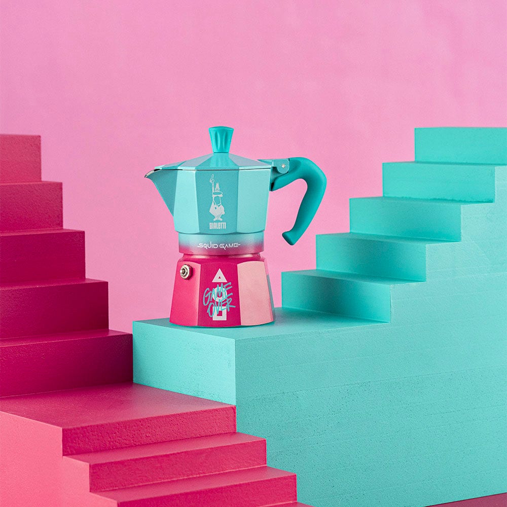 Bialetti Moka Express Squid Game Edition – Limited Collector’s Stovetop Coffee Maker