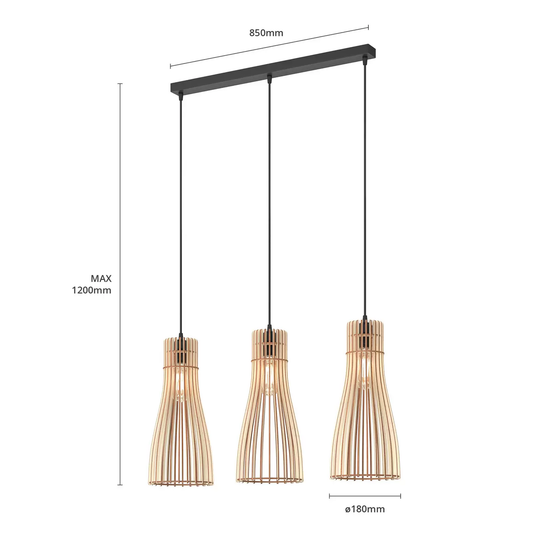 B-grade Euluna Bottle pendant light, ceiling lamp, hanging lamp, ceiling light, light La881 