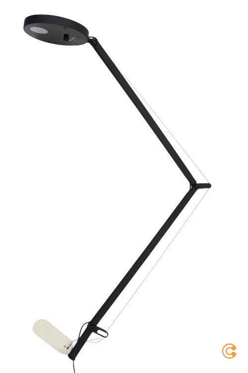 B-flokks Artemide Demetra hreyfiskynjari svartur lampi borðlampi