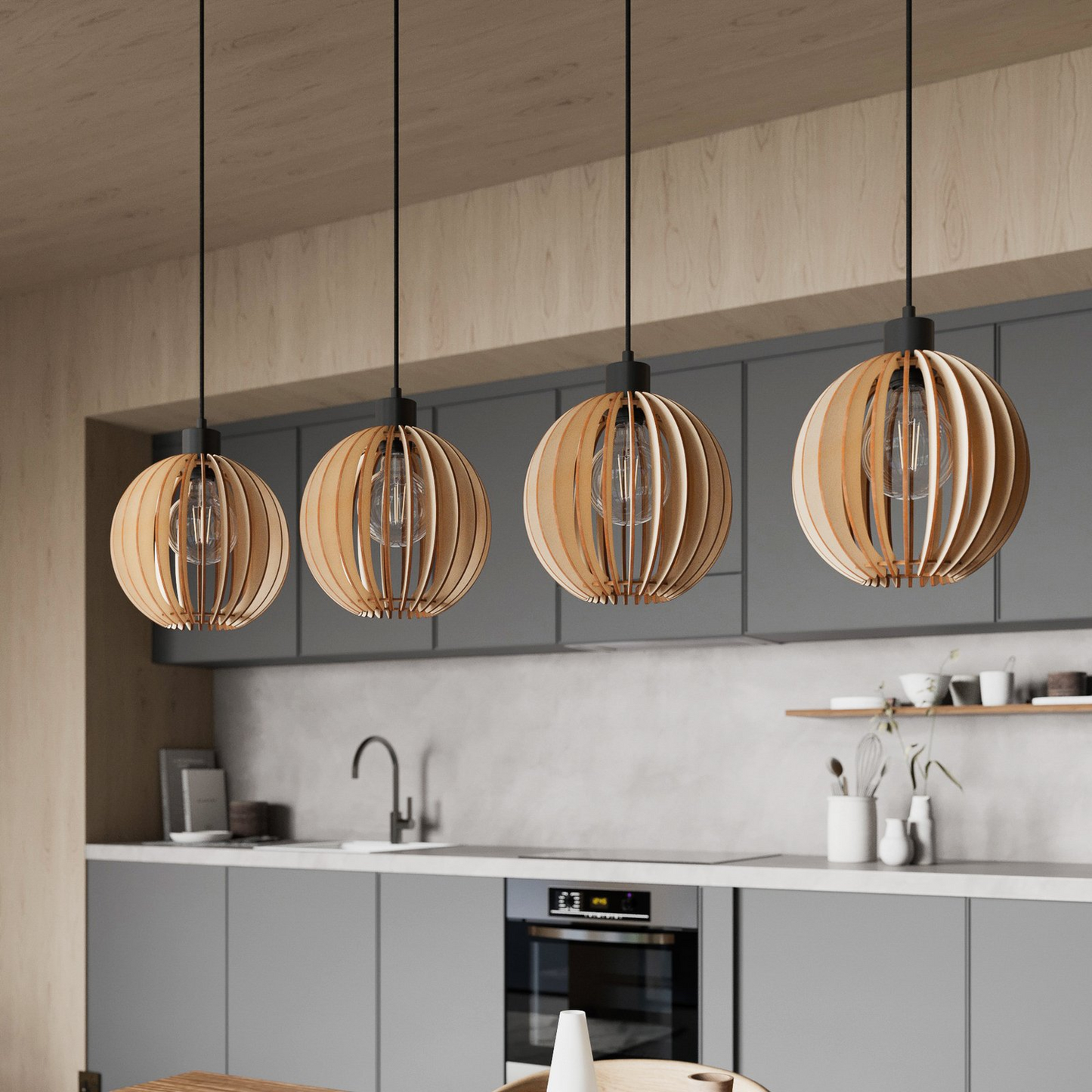 B-flokks Envostar Clay hengiljós, loftlampi, hengilampi, loftljós 910 