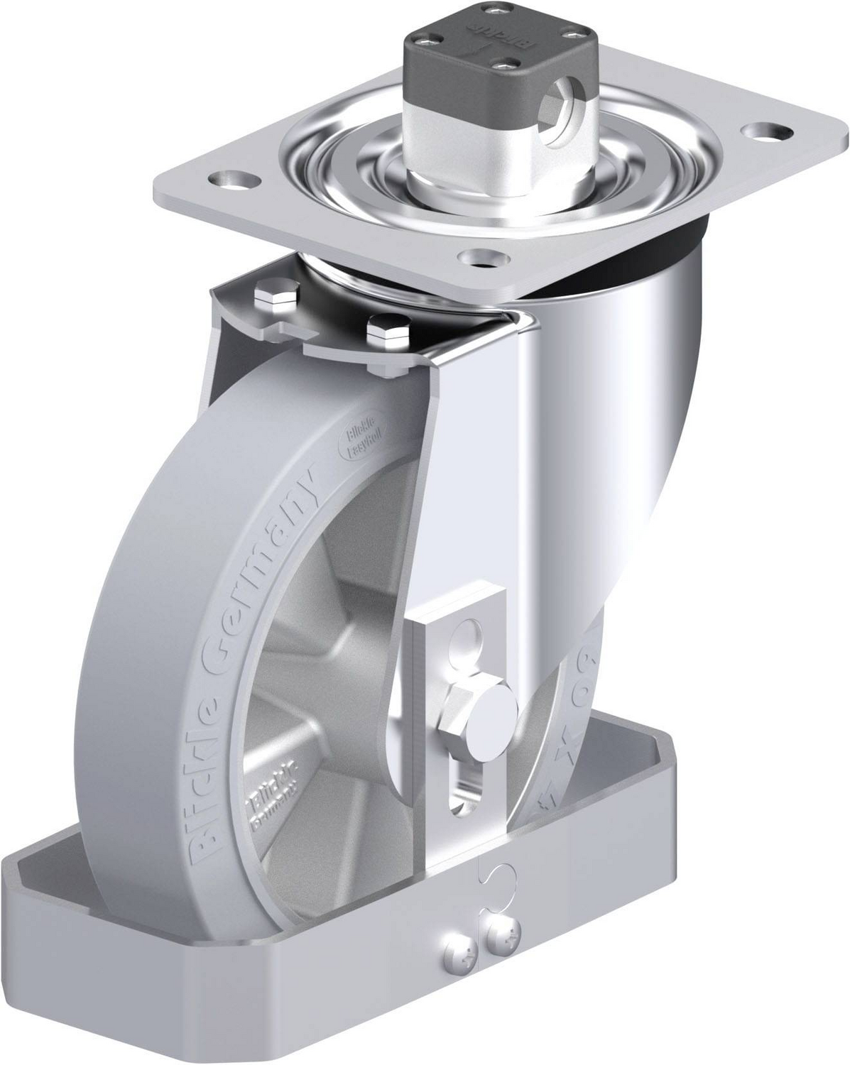 B-flokks Blickle 872082 L Alev 161 K Cs11 Sg Fs snúningshjól úr stálplötu