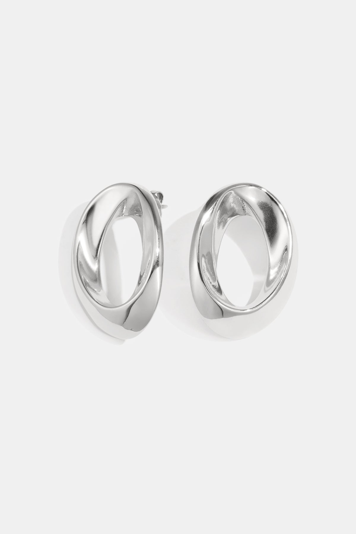 Ohrstecker Kreis Casual Daily Simple Series Damenschmuck