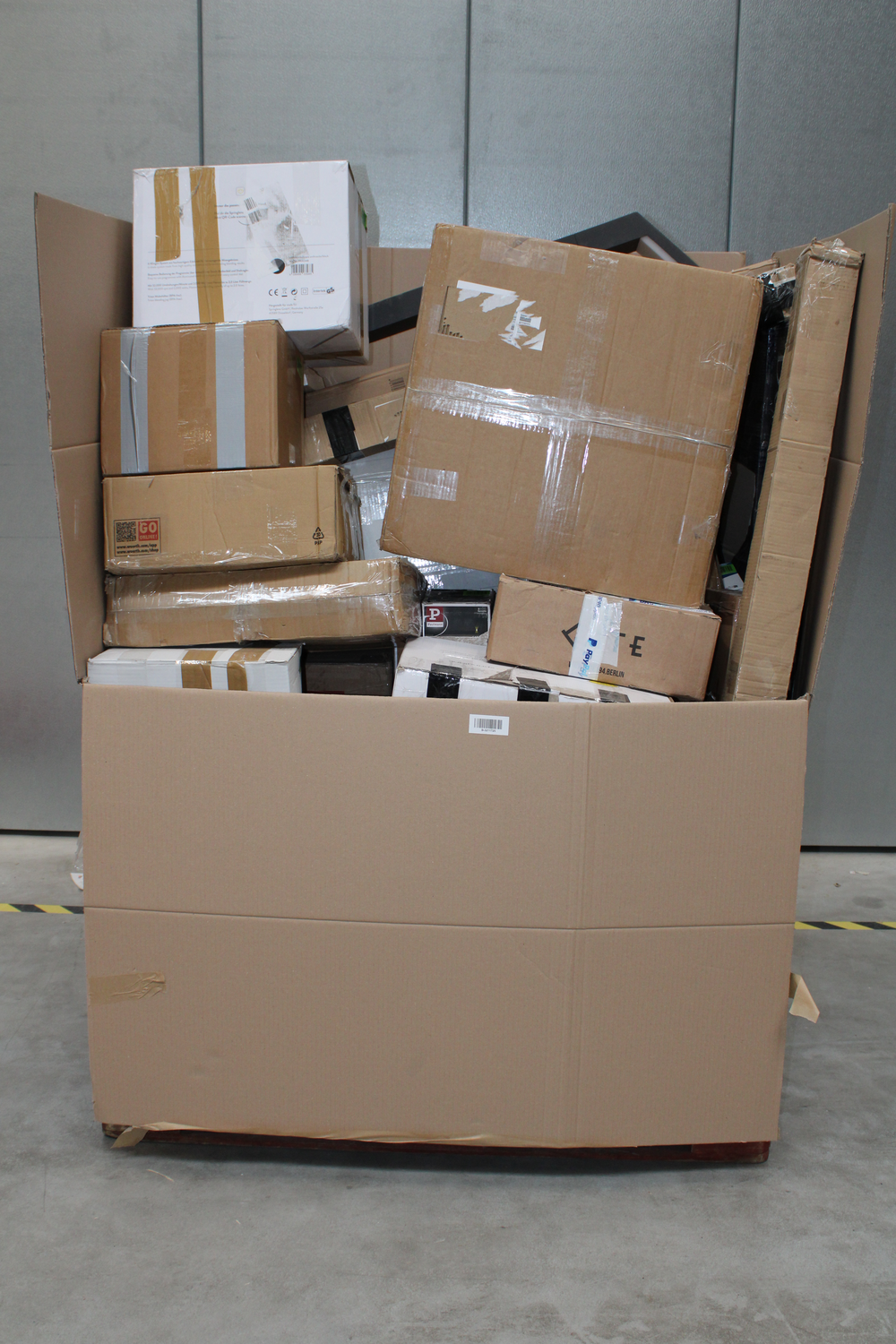 B-flokks blandaðar vörur, raftæki, lampar, heimilisvörur, líkanasmíði, LED ljós, 46x