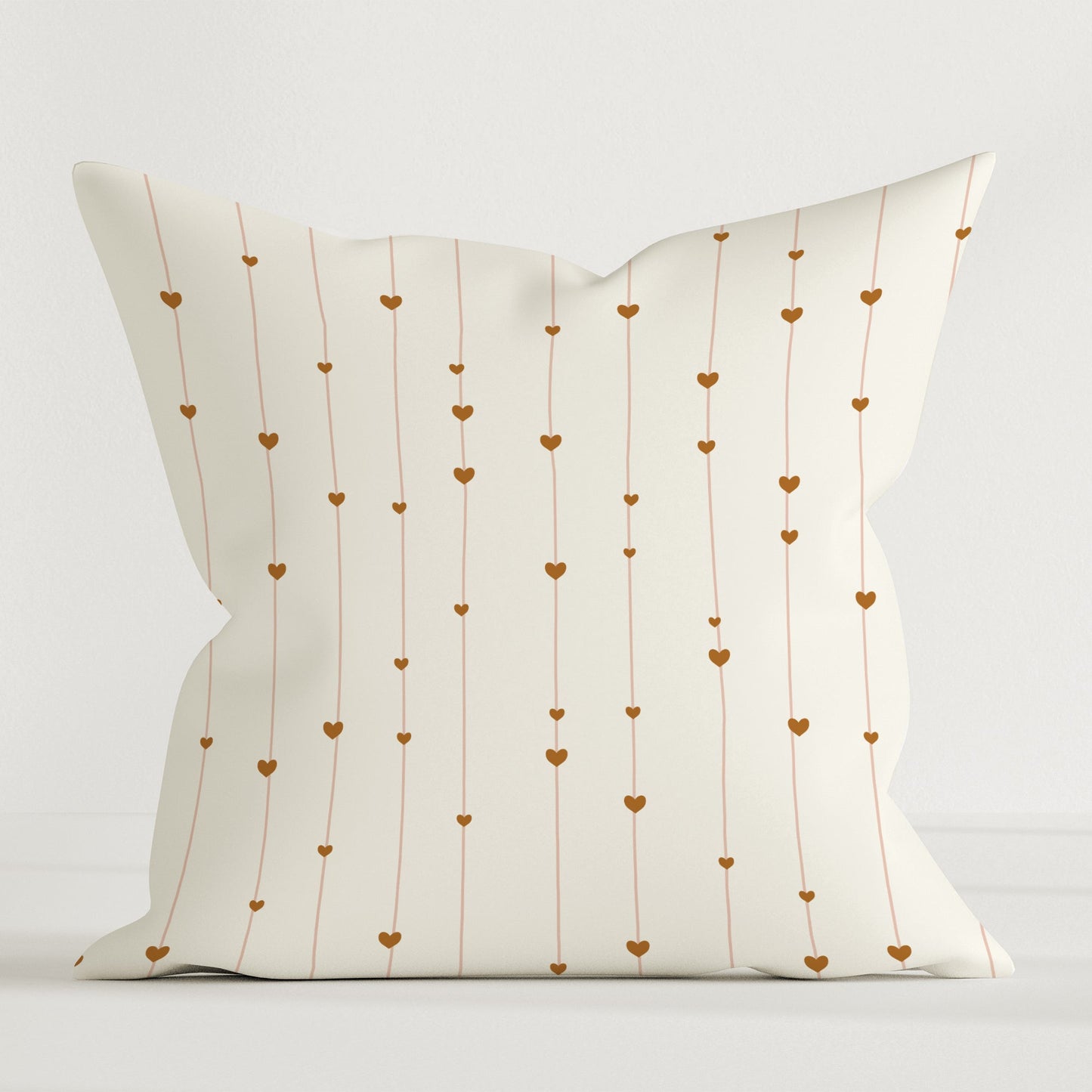 "Heart" children's decorative cushion