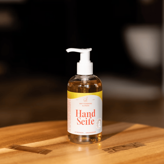 Brittenberg Alpaca Cosmetics - Alpaca Soap Hand Soap Orange &amp; Lemon