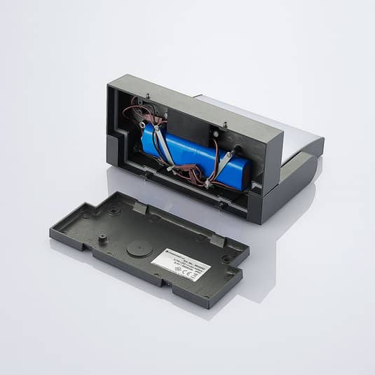 B-Ware Lindby Led Solar Außenwandlampe Außenwandleuchte Wandlampe Sherin Lampe Senso303