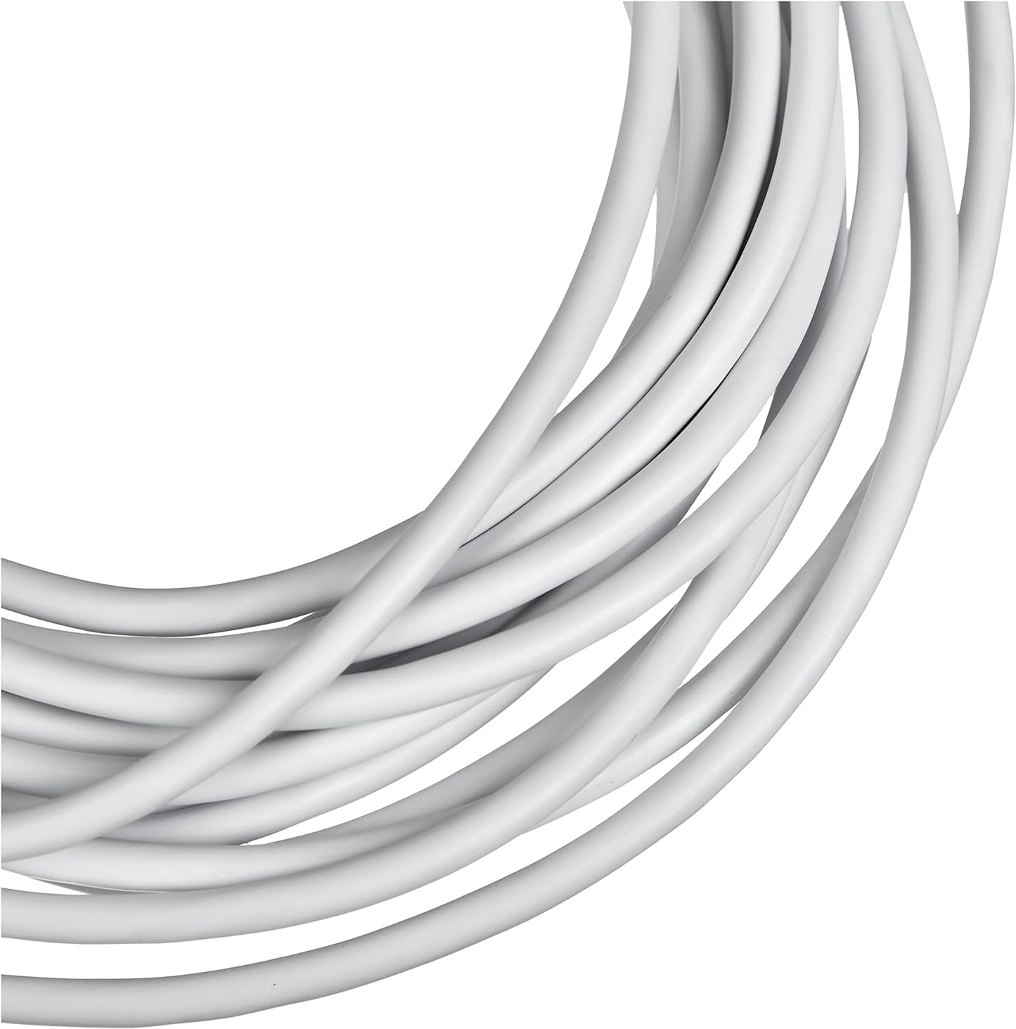 System-S 5 m Micro USB hleðslusnúra í hvítu