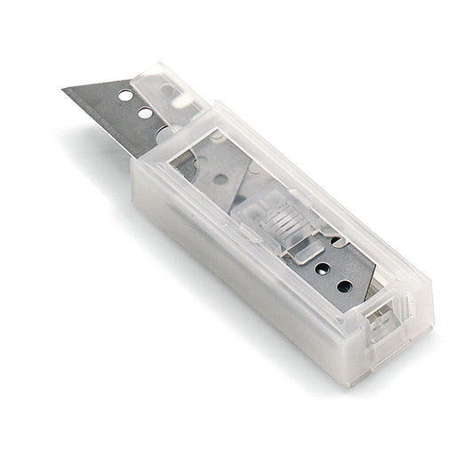 Nölle Profi Brush Trapez Dispenser mit 10 Ersatzklingen für Präzision | 1 Stück