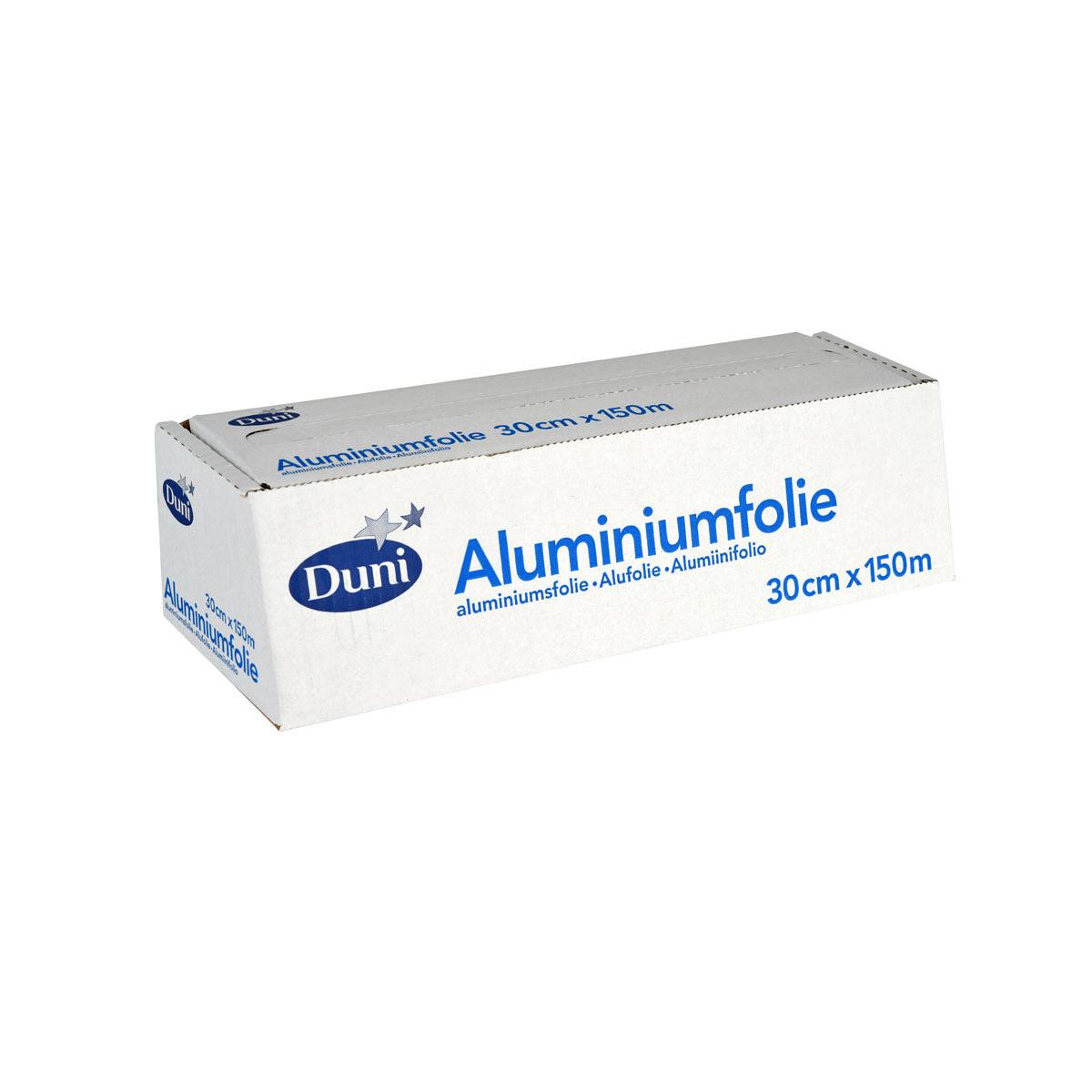 Aluminiumfolie, Abrollkarton Silber ALU