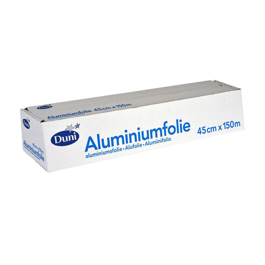 Aluminum foil, silver rollable cardboard