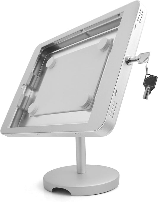 SYSTEM-S Skrifborðsstandur, læsanlegur, 360°, fyrir Microsoft Surface Pro 8 13.0", grár