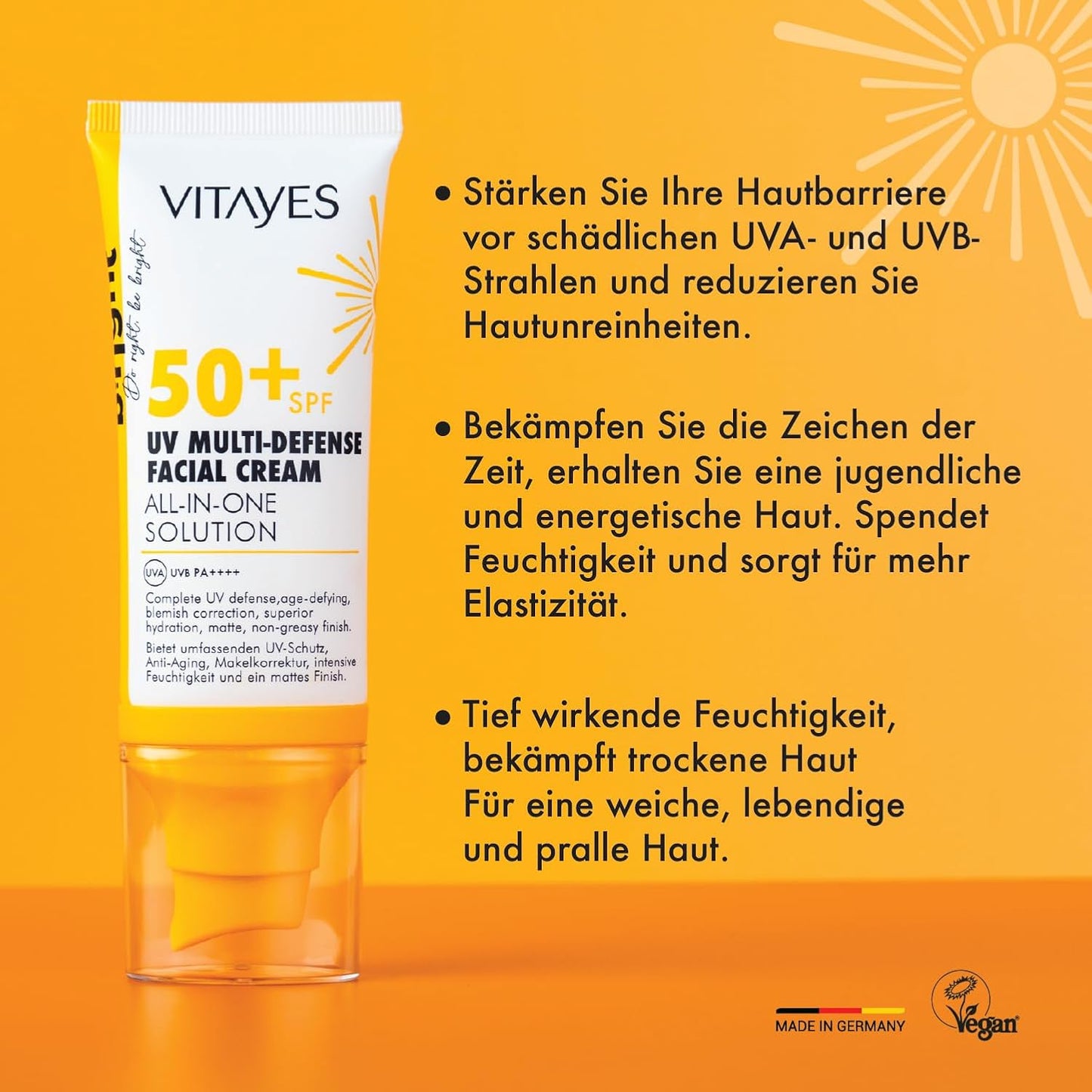 Hydra Defense SPF 50+ Glättender & mattierender UV-Schutz