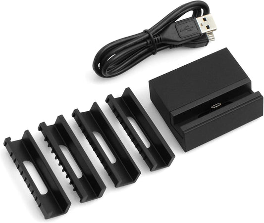 System-S Docking Station Charger Charging Station Cradle Dock Sync &amp; Data Transfer for Sony Xperia Z5 Z5 Compact Z5 Premium 