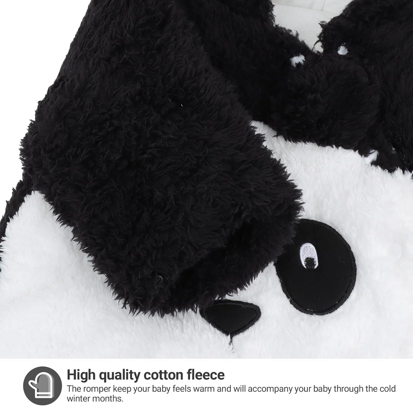 Vetrargalli með hettu fyrir börn, snjógalli, flannelspil, leikgalli með fótum, teiknimyndagalla, föt 0-3 mánaða 