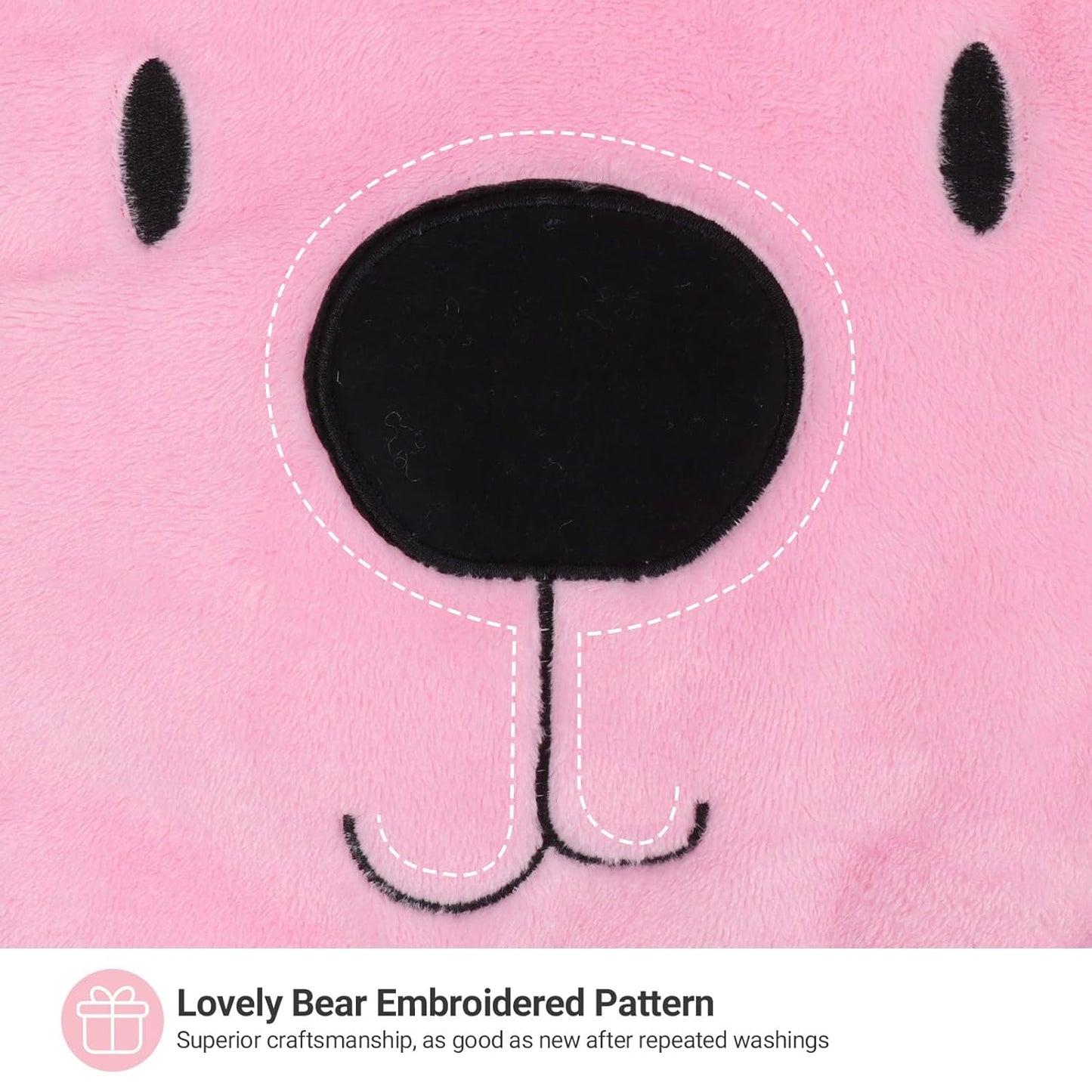 Vetrargalli með hettu fyrir börn, snjógalli, flannelspil, leikgalli með fótum, teiknimyndagalla, föt 0-3 mánaða 