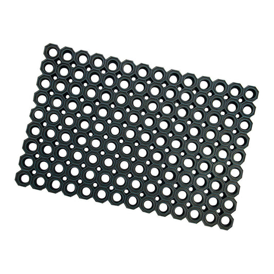 Nölle Profi Brush Gummi-Wabenmatte 40x60 cm, 2,3 cm dick für Rutschfestigkeit | 1 Stück