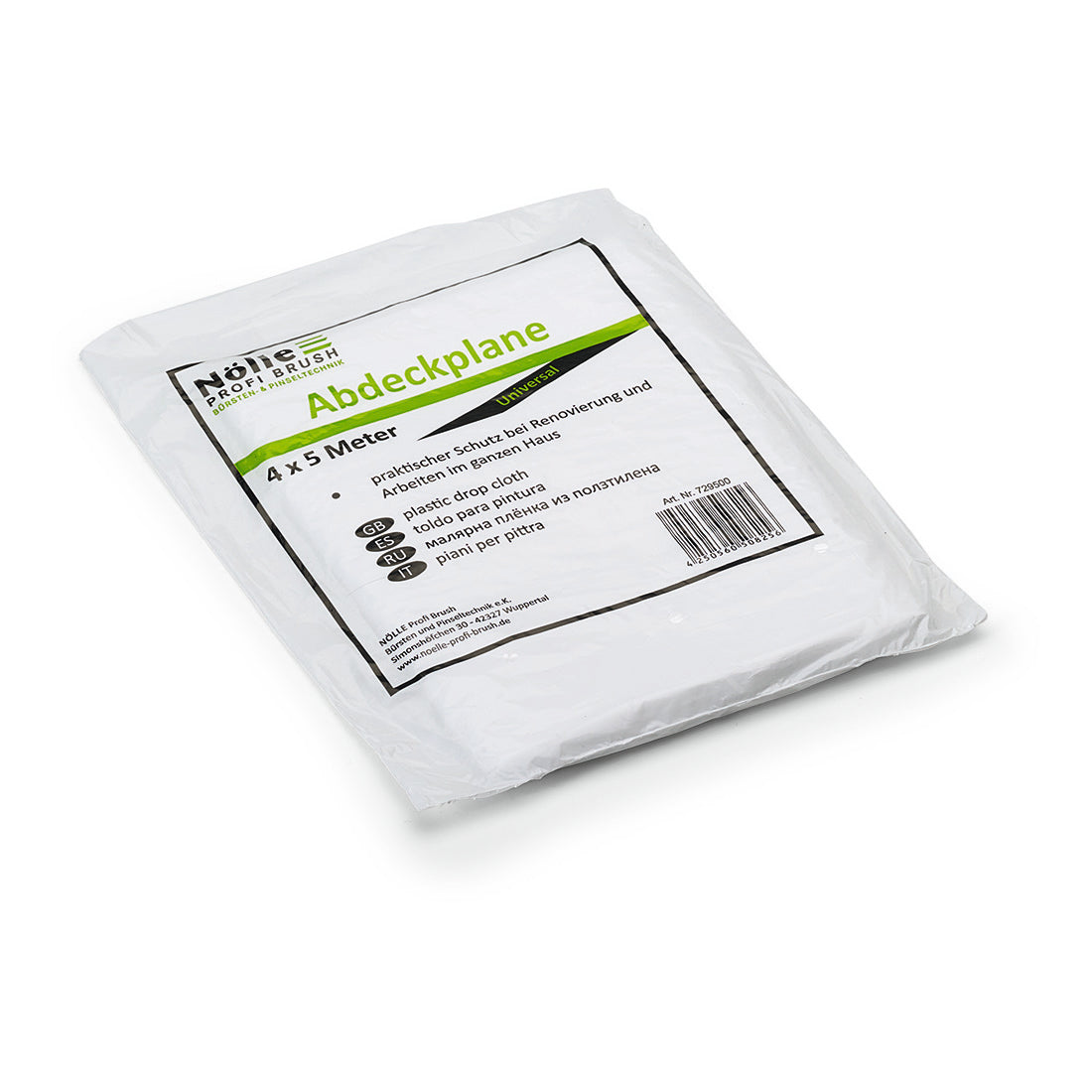 Nölle Profi Brush Abdeckplane Universal 4 m