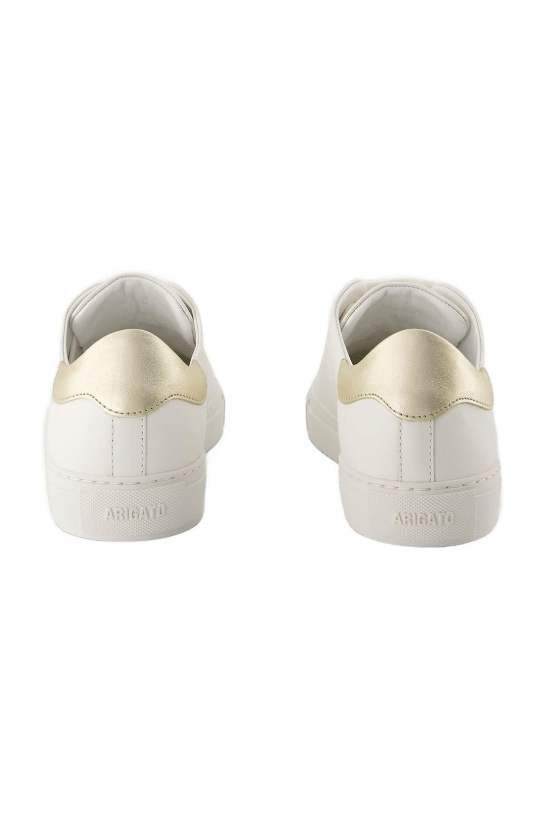 Sneakers Clean 90 Contrast - Axel Arigato - Leder - Weiß/Gold