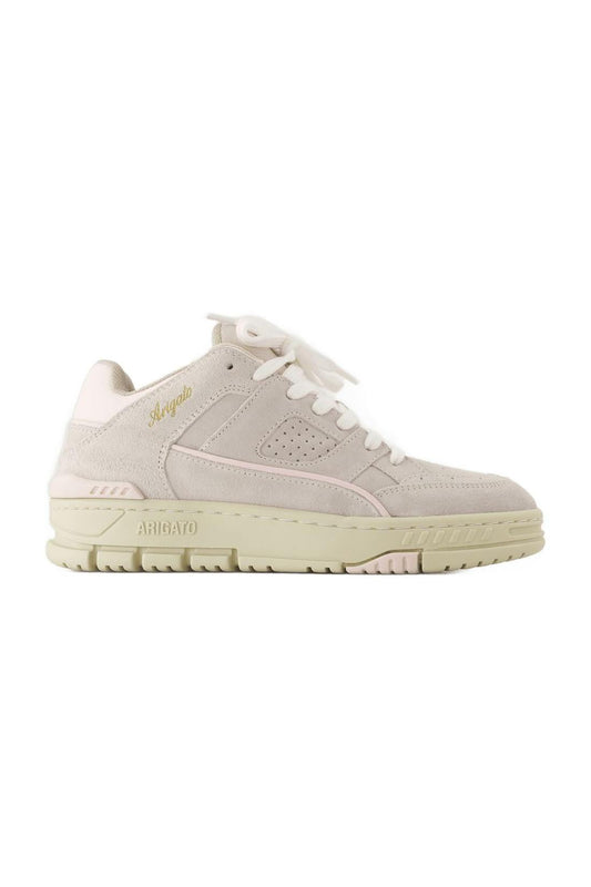 Sneakers Area Lo - Axel Arigato - Leder - Grau/Pink