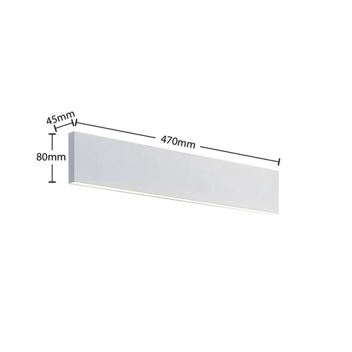 B-grade Lindby Ignazia LED wall light, living room light, 2-light LED wall light, W543 