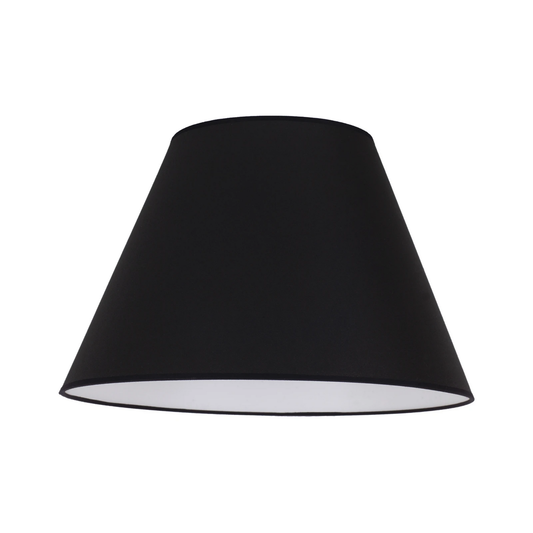 B-grade Euluna Sofia lampshade, decorative lampshade, 31 cm high, black/white