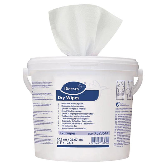 DI Dry Wipes Einmaltücher 125 Blatt