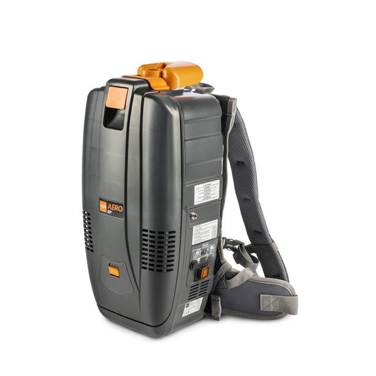 TASKI AERO BP B Plus Li-Ion, Ultraleichter Rucksacksauger mit Lithium-Ionen Technologie, 3in1 Rucksacksauger mit 3 Leistungsstufen für stark überstellte Flächen, ideal für die Treppenreinigung | Packung (1 Stück)
