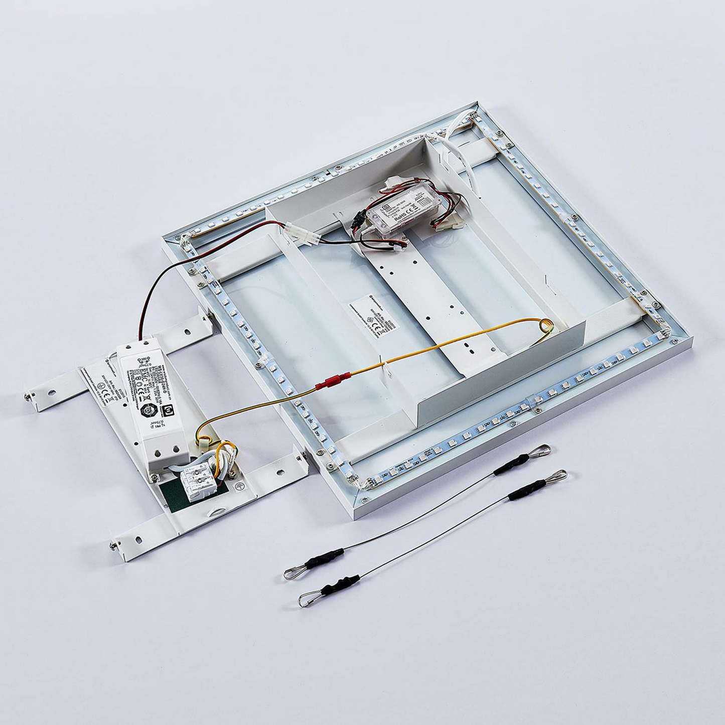 B-flokks Arcchio LED Panel Brenda loftlampi, stofuljós, LED lampi, 30W, hvítur, RGB5 