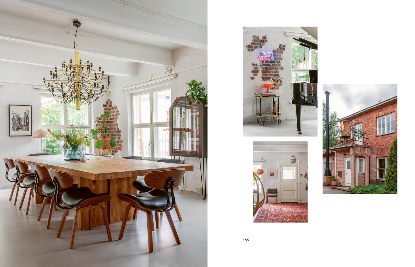 Innanhússhönnun - SKIPTILEGT RÝMI - Kaffiborðsbók - Bók