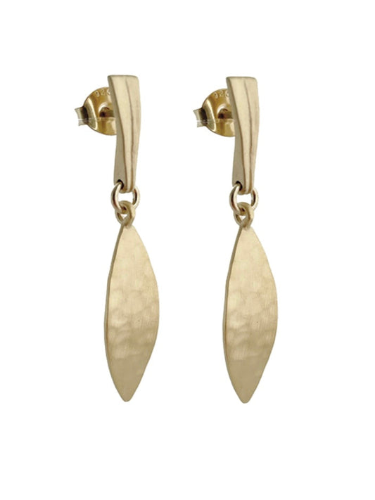 Ohrhänger Miss Lemon M, in silber und gold