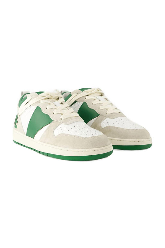 Sneakers Rhecess Low - Rhude - Leder - Weiß/Grün
