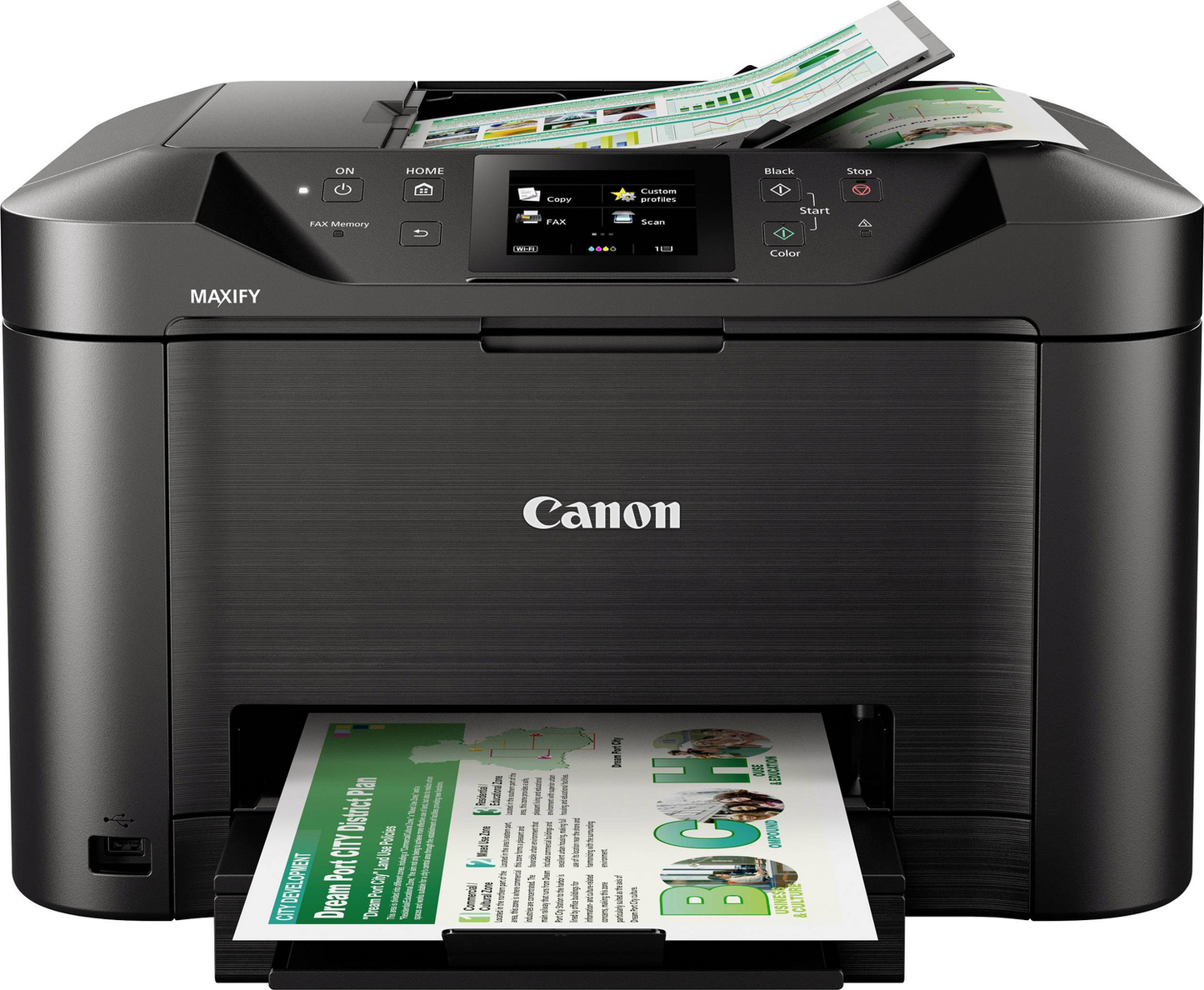 B-lager Canon Maxify MB5150 bleksprautuprentari, A4 prentari, gallaður vara