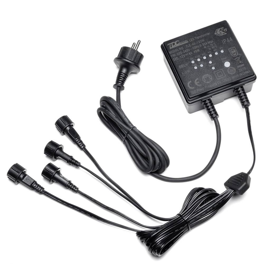 Konstsmide 7474-000 LED-drifbúnaður á lager, svartur, lampaaukabúnaður, lýsingaraukabúnaður, lampi