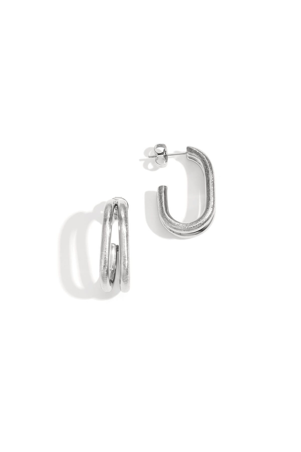 Creolen Linien Casual Daily Simple Serie Damenschmuck