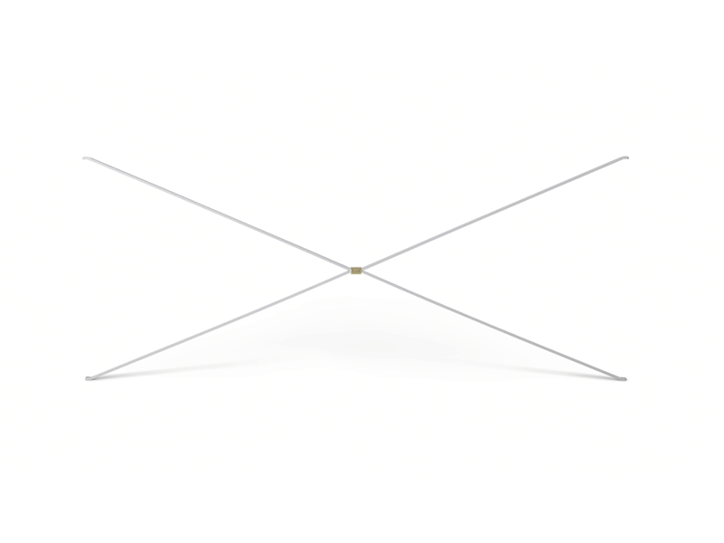 Ferm Living Punctual viðbót fyrir krosshillukerfi, mát, grátt, á lager