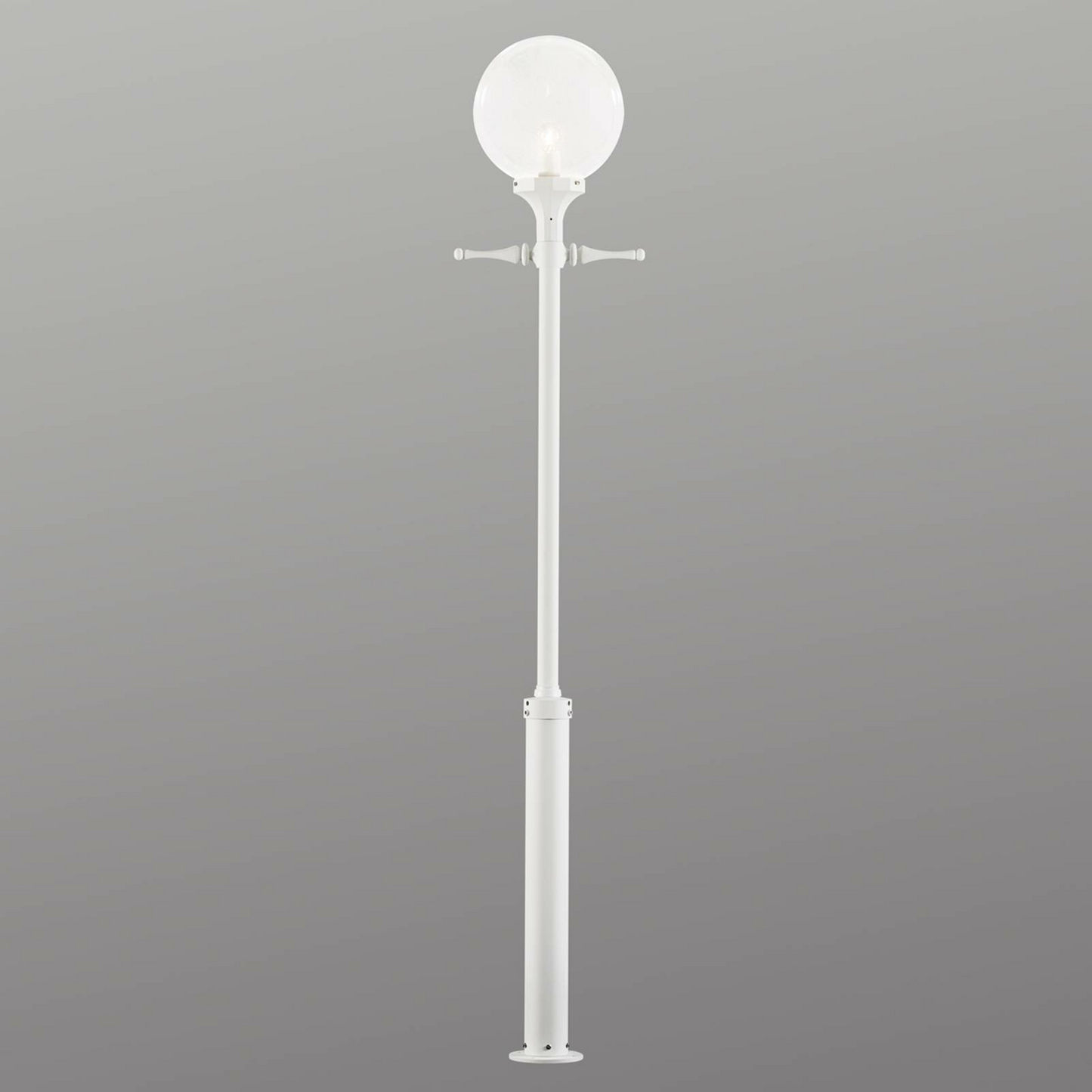 B-grade Konstsmide Orion mast light, outdoor light, path light, globe light, yard/garden light 