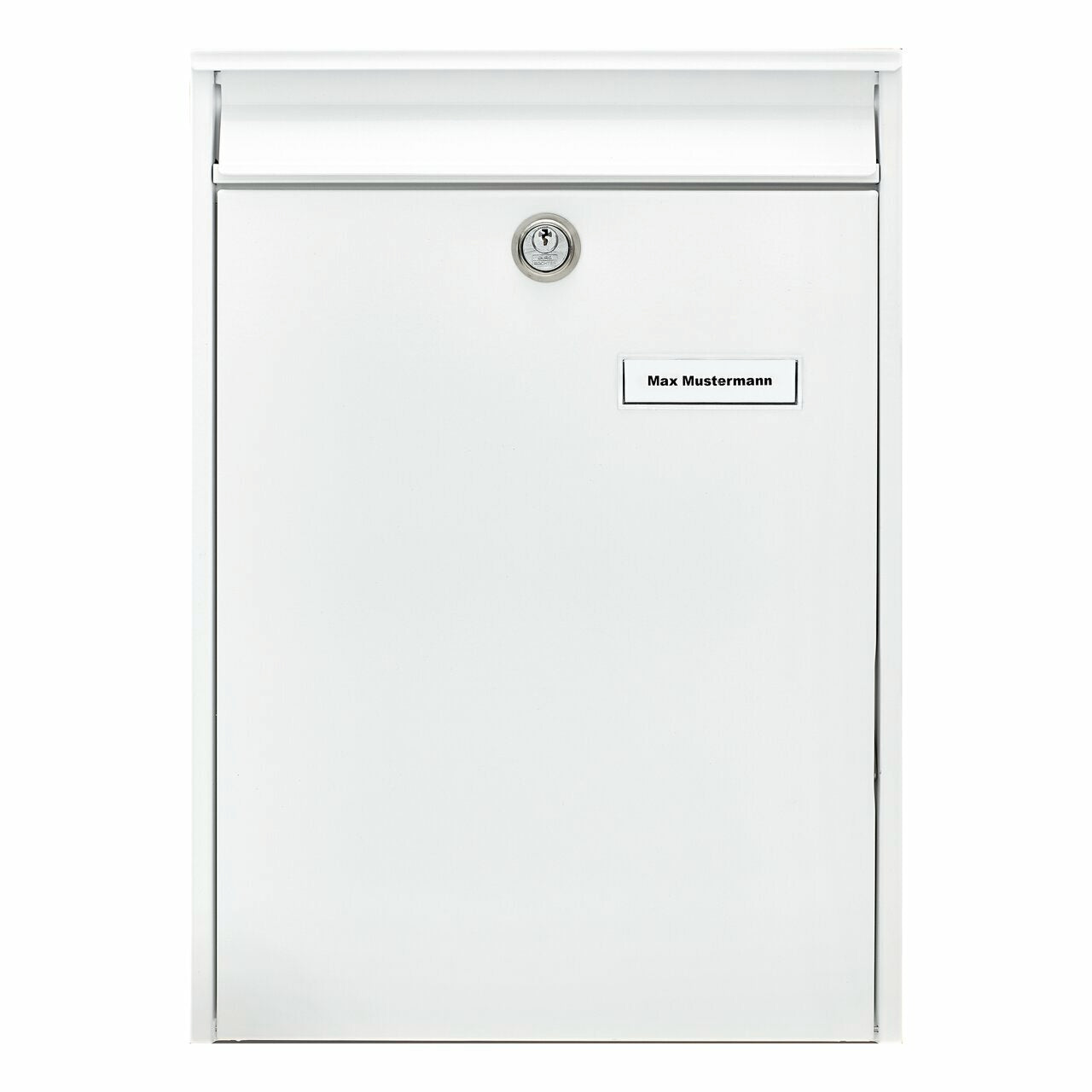 B-flokks Burg Wächter stálpóstkassasett Vario 86720 póstkortapóstkassa fyrir vegg