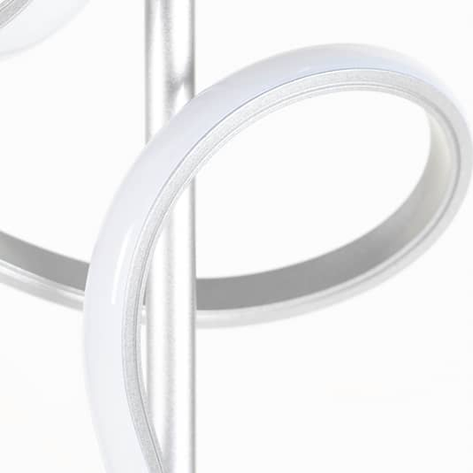 B-Ware Lindby Zaylee Led Stehlampe Mit Dimmer Silber Stehleuchte Standleuchte Lampe 834