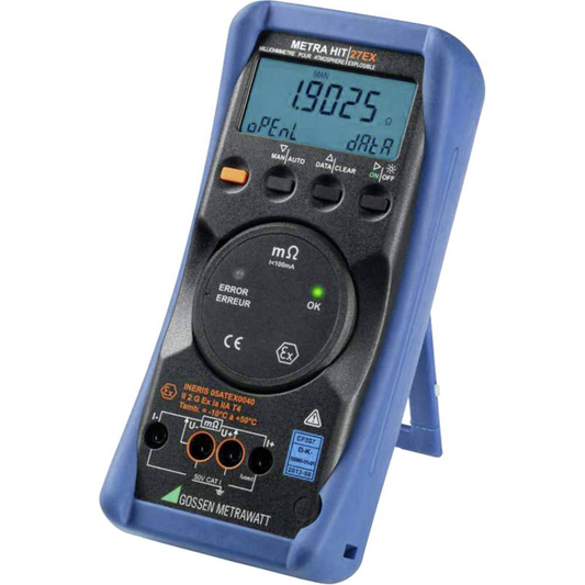 Gossen Metrawatt Metrahit 27 Ex handfjölmælir, viðnámsmælir, á lager