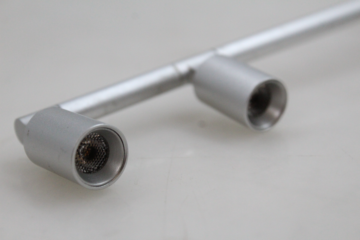 B-flokks skreytingarljós með LED-skjá, Herculis-lampi tvöfaldur, 3000 K silfurlitaður