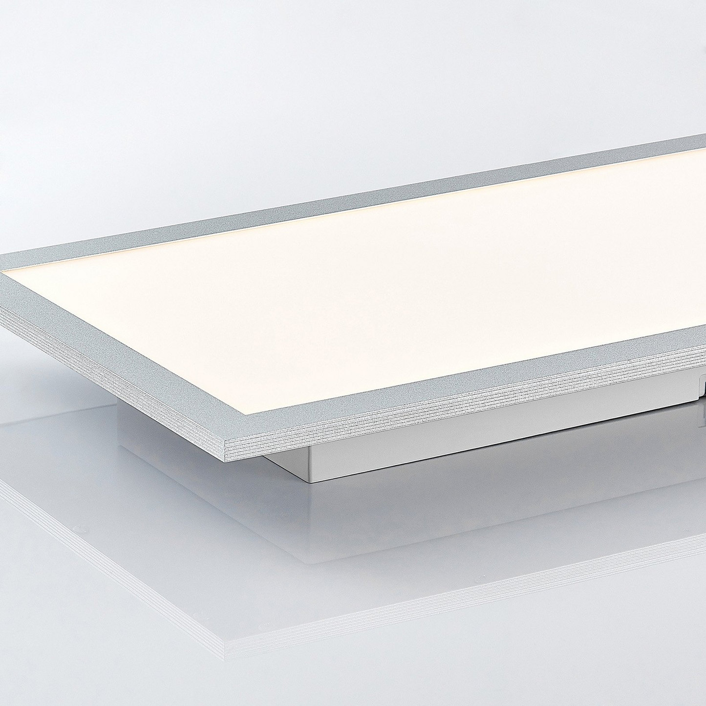 B-grade Lindby Kjetil LED ceiling panel, ceiling light, ceiling lamp, lamp app RGB 120x30cm 