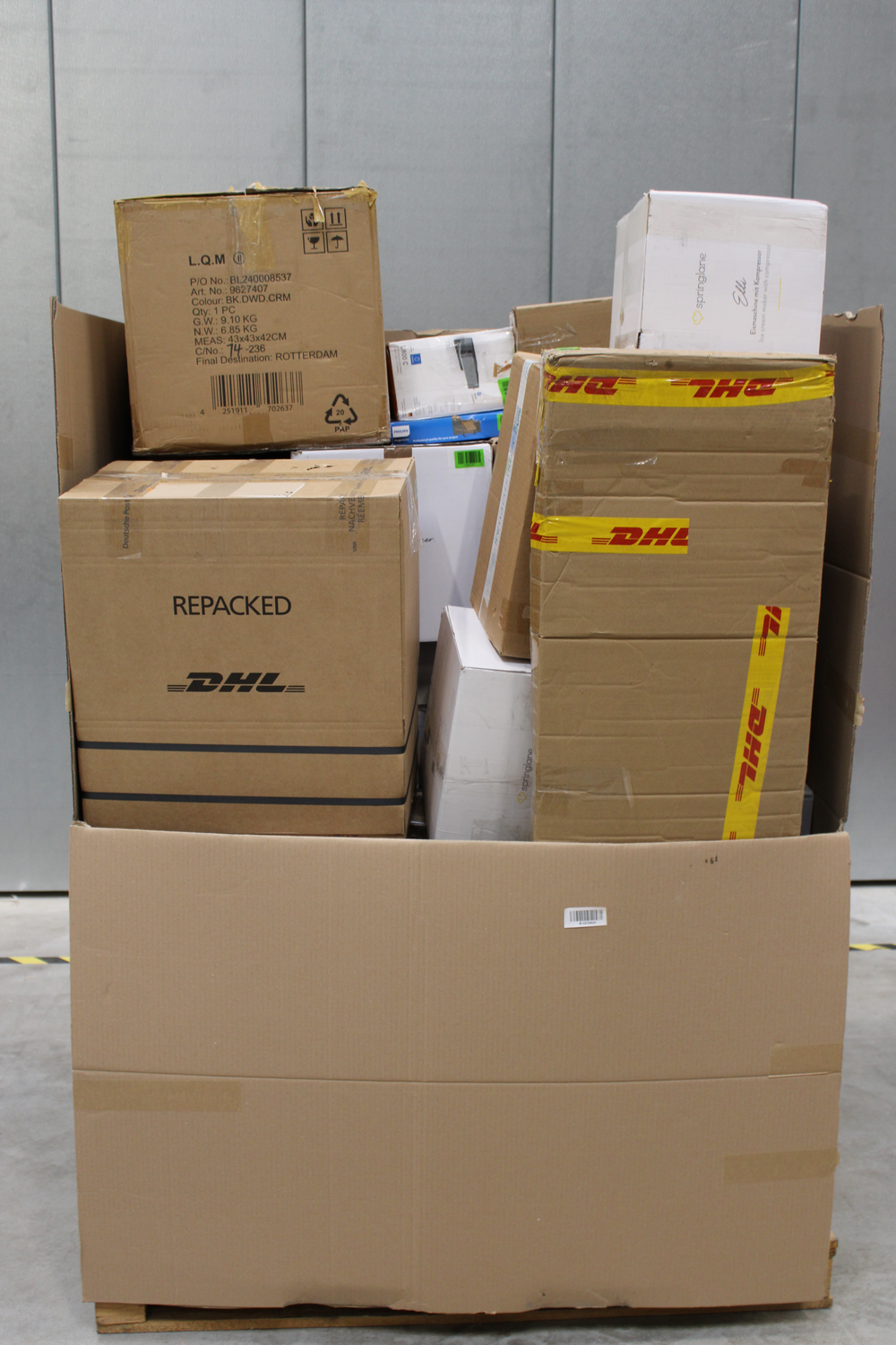 B-lager, gallaðar vörur, blandaðar vörur, skil, sértilboð: Philips, Wiha, Steinel, Volcraft, 29x