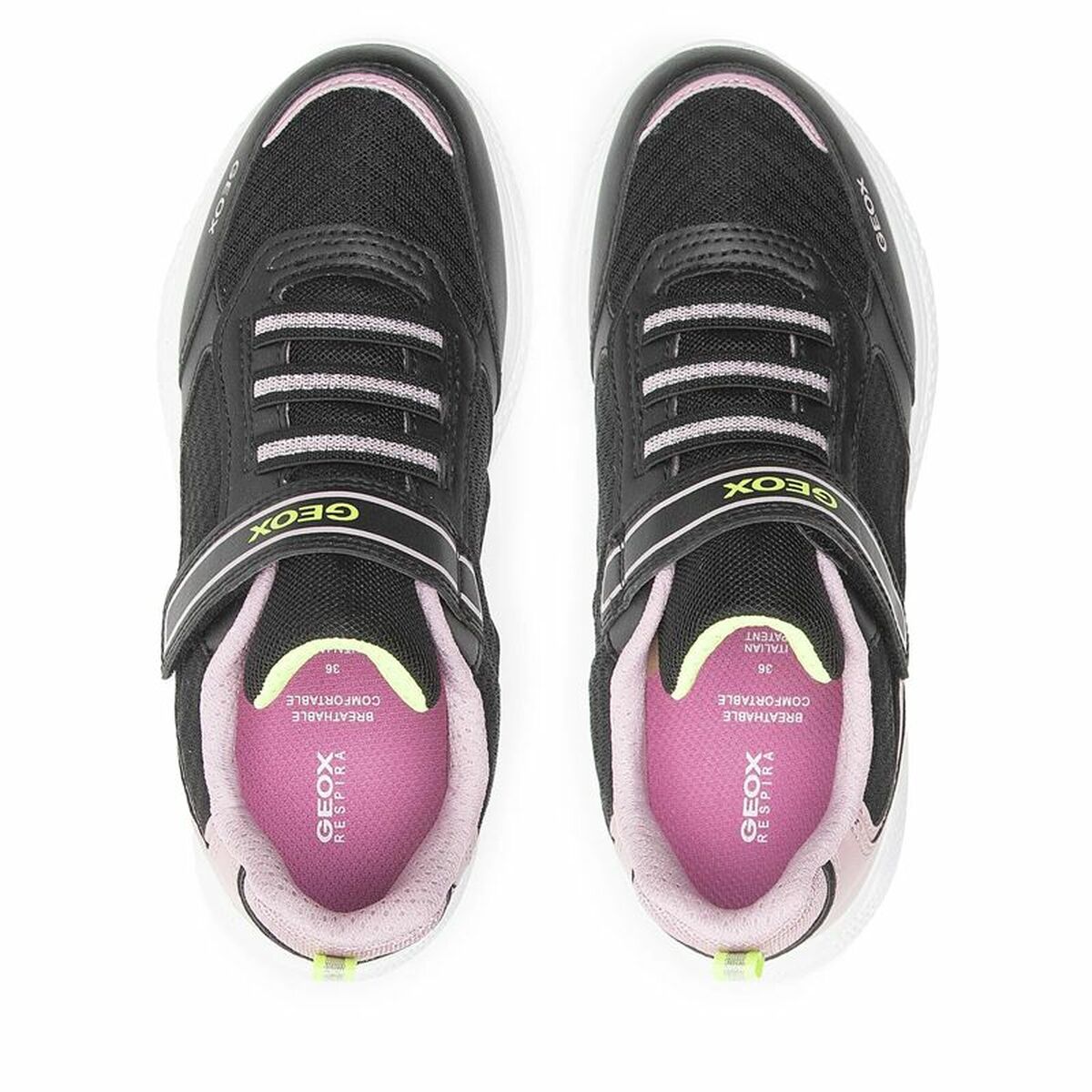 Geox Sprintye sports shoes for children in black