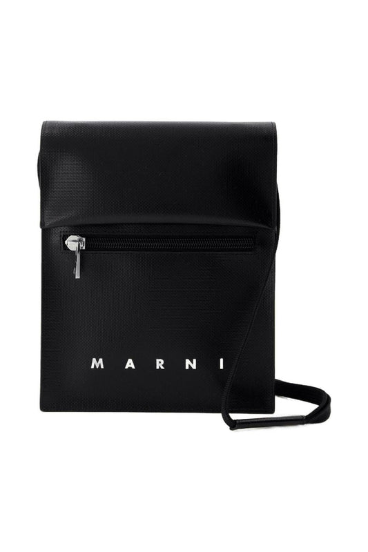 Pouch On Strap Schultertasche - Marni - Synthetik - Schwarz