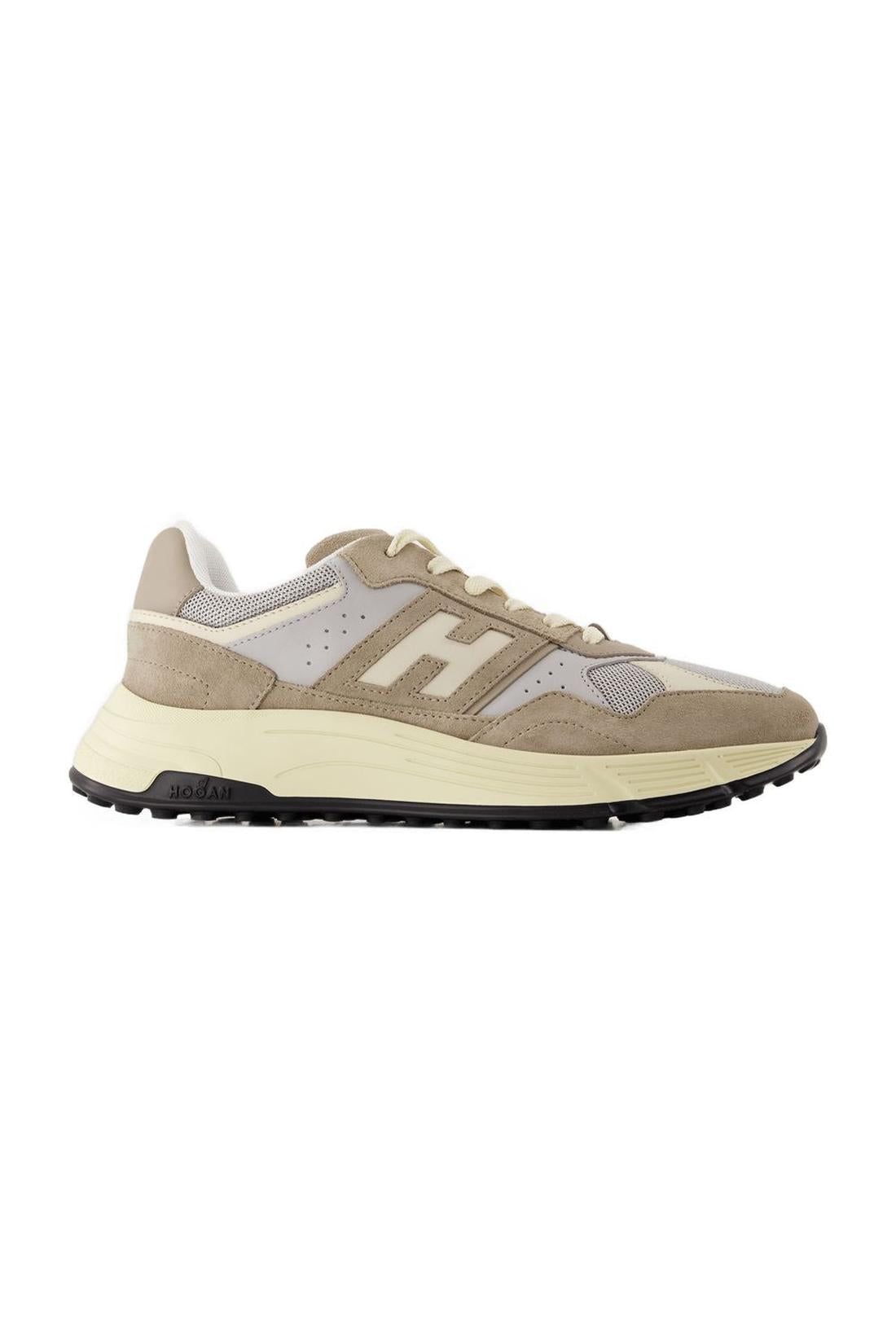 Sneakers Hogan Hyperlight - Hogan - Leder - Khaki