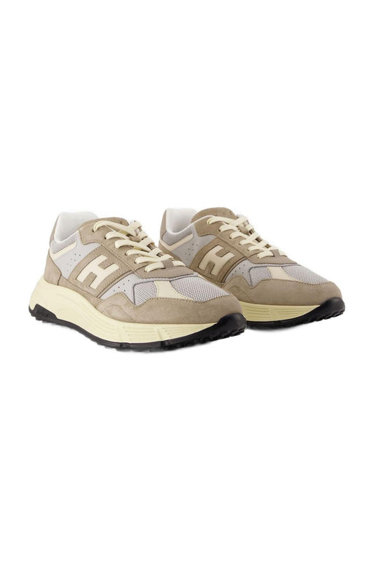 Sneakers Hogan Hyperlight - Hogan - Leder - Khaki