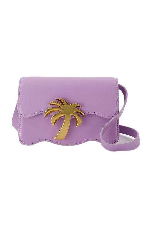 Tasche Palm Beach Pm aus Leder in violett und Gold