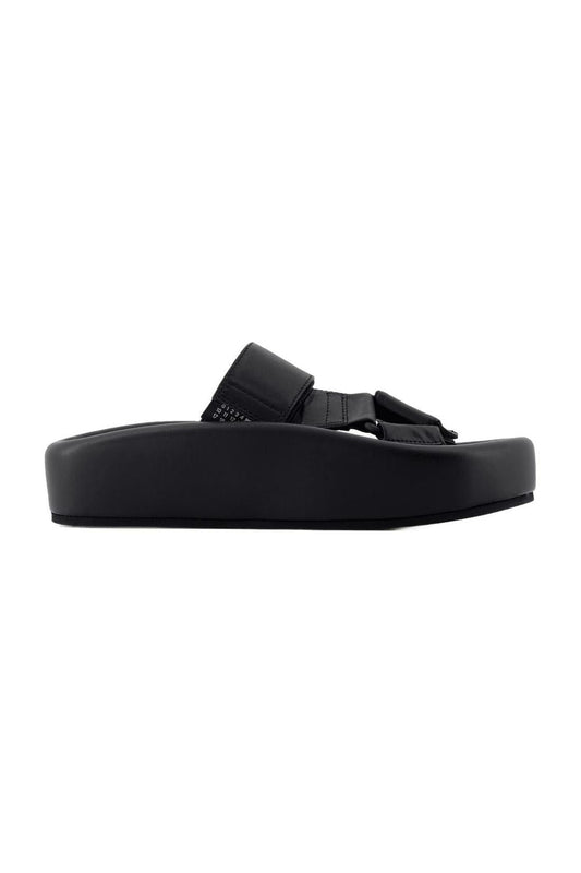 Sandalen - MM6 Maison Margiela - Leder - Schwarz