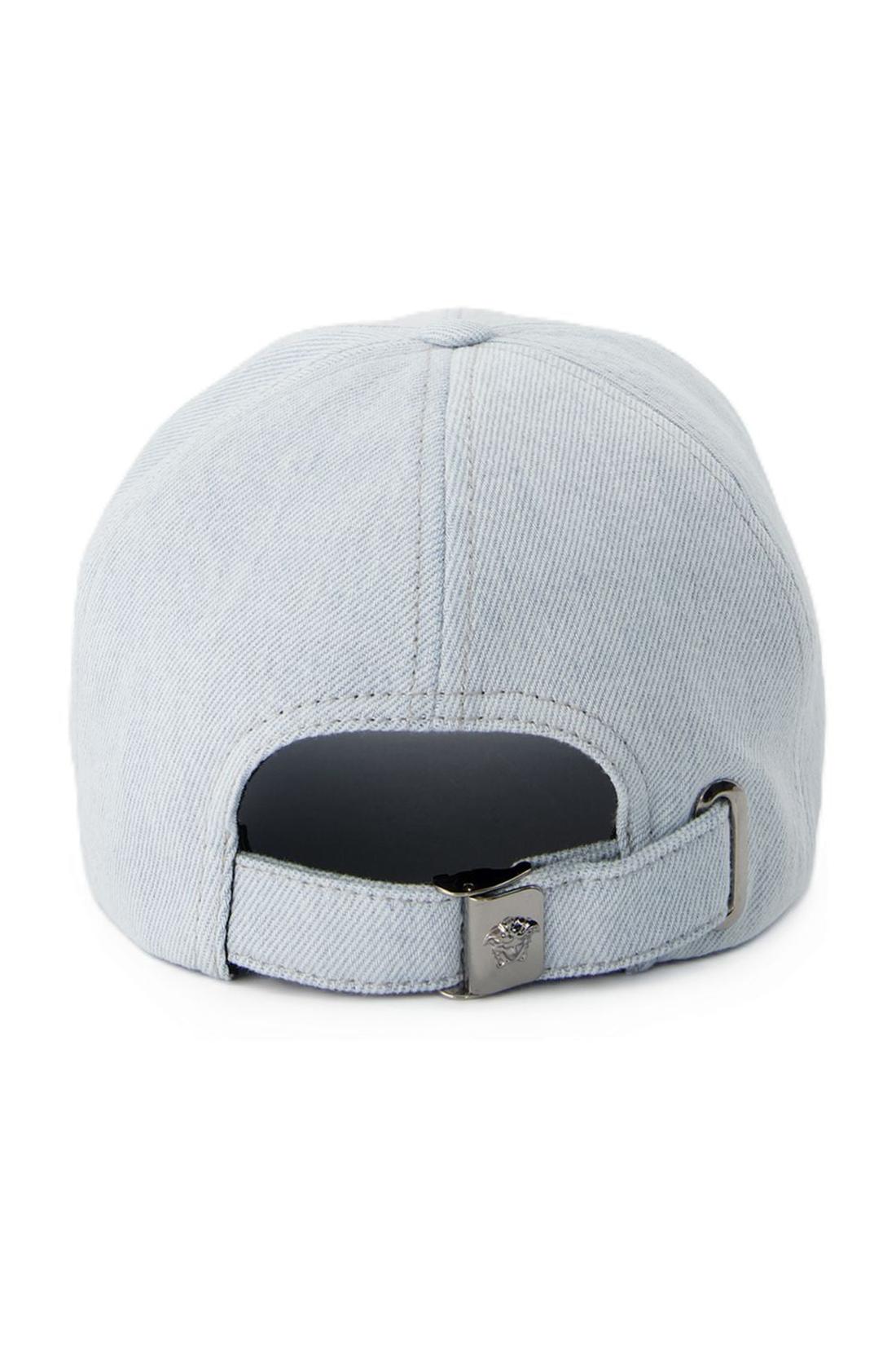 Mütze - Versace - Denim - Blau