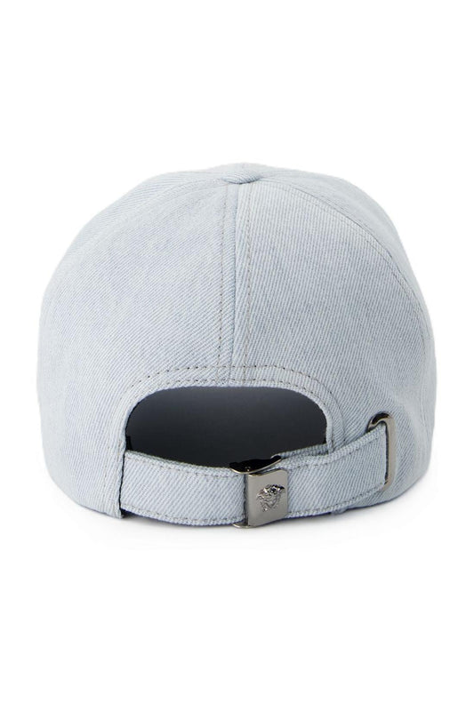 Mütze - Versace - Denim - Blau